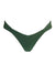 Green bikini bottom on a white background